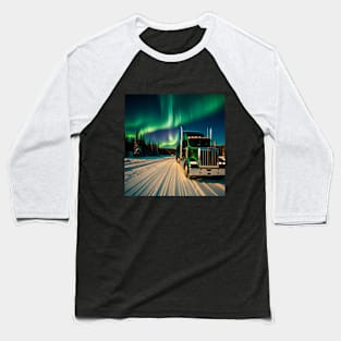 Northern Lights Trucking Baseball T-Shirt